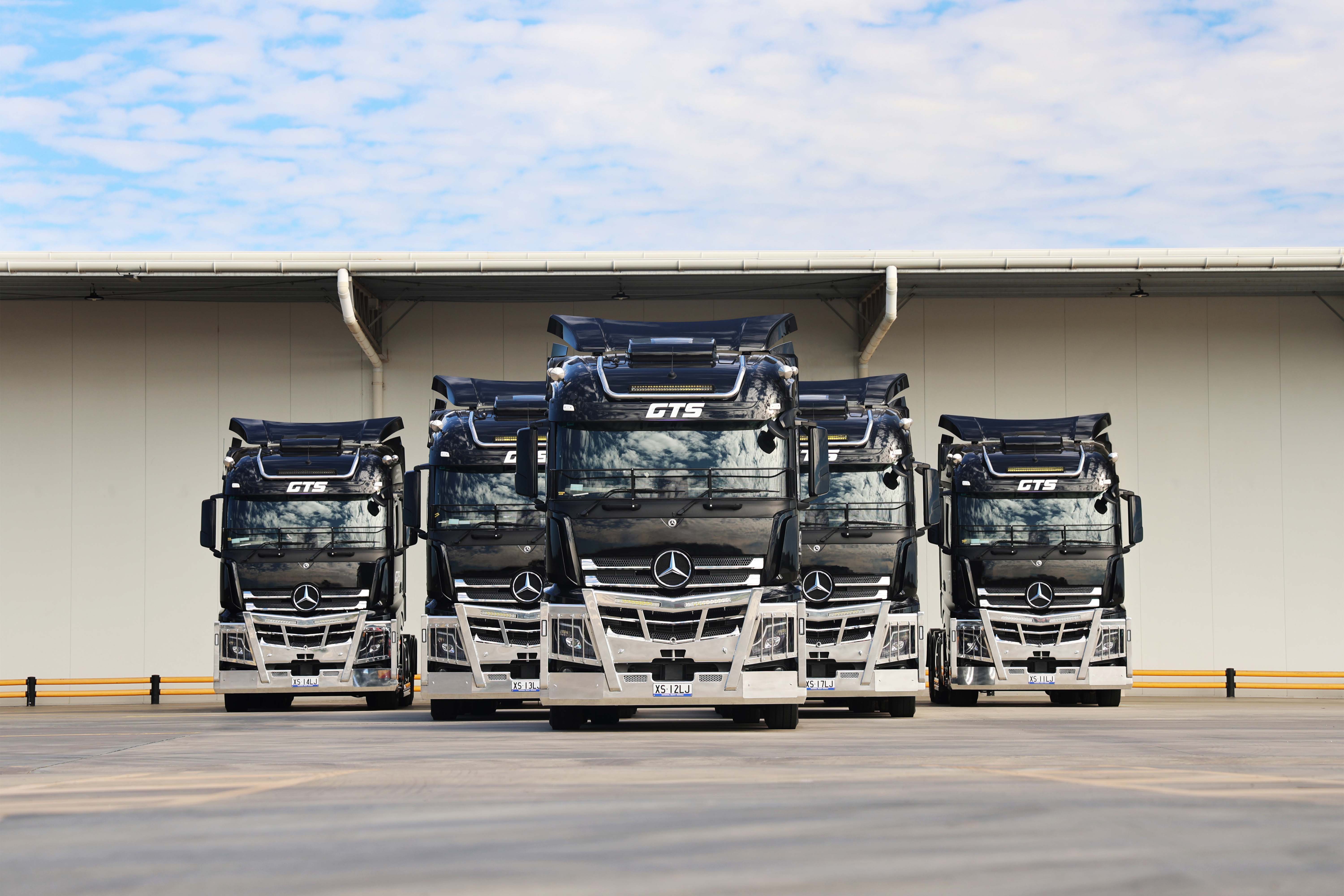 GTS Freight Management Pty Ltd has added seven new Mercedes-Benz Actros trucks to its Mildura-based fleet!
